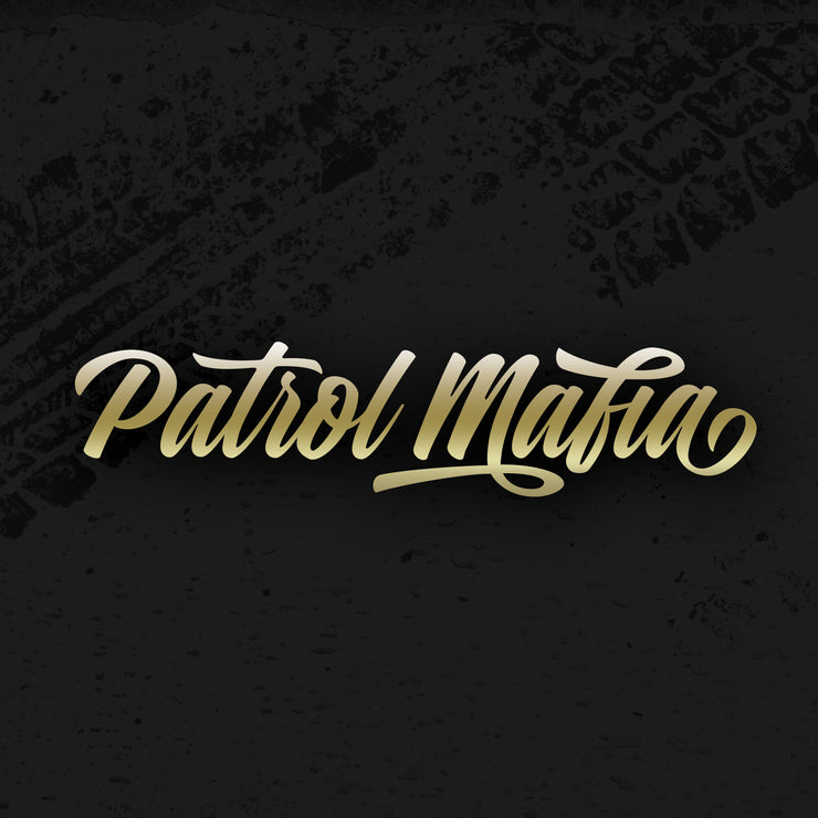 Patrol Mafia Script Logo (Gold)